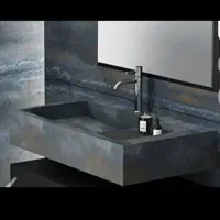 ساخت و نصب روشویی و کابینت تمام سرامیک