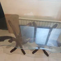میز نهار خوری چوب گردو