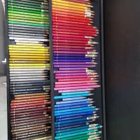 مداد رنگی 120 رنگ پلی کروم اصل