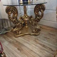 ست میز سلطنتی شرکتی چوب