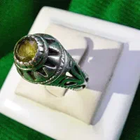 انگشتر نقره زبرجد پاکستان