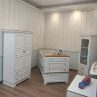 تخت و کمد نوزاد و نوجوان سیسمونی|اسباب و اثاث بچه|بیرجند, |دیوار