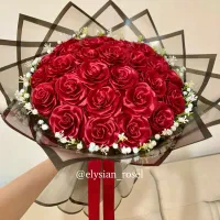 گل کارشده با ژپیسوفیلا|گل مصنوعی|ارومیه, |دیوار