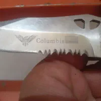 چاقوی کوهنوردی و گردش امریکایی اصل با ساعت اورینت|کلکسیون و سرگرمی|کاشمر, |دیوار