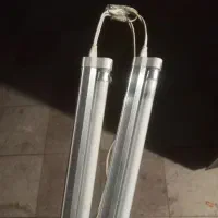 دو عدد مهتابی نازک نور آبی با پای و لامپ|لامپ و چراغ|تهران, جمال‌زاده|دیوار