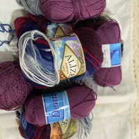 نخ کاموا|لوازم خیاطی و بافتنی|علی‌آباد کتول, |دیوار