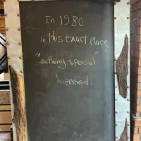 تخته سیاه کافه