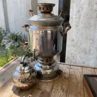 سماور گازی ۱۲ لیتری استیل