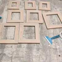 تولیدی قاب عکس چوبی و ام دی آف پایون