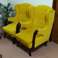 مبل تک نفره دو عدد در حد نو