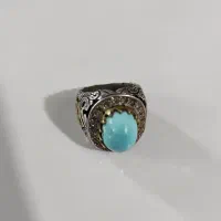 انگشتر فیروزه نیشابوری|جواهرات|بیرجند, |دیوار