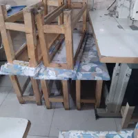 یک عدد چرخ قیچی دار سالم و تعدادی نیمک محکم|لوازم خیاطی و بافتنی|تهران, شهرک ولیعصر شمالی|دیوار