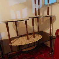 میز عسلی و استند جای قابلمه