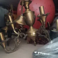 فروش ۲عدد لوستر ۴شاخه ۸شعله سام