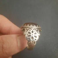 انگشتر نقره با نگین عقیق