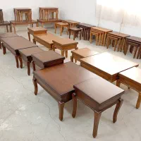 میز عسلی جلومبلی .میزجلومبلی