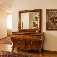 آینه کنسول مازول چوبی کدA12(اقساطی)