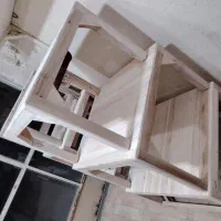 کرسی چوبی یشمی سلطنتی با لوازم کامل اعلا کاری شده