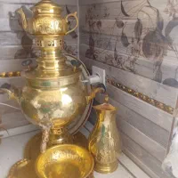 سماور تمام برنز سرویس کامل|سماور، چایساز، قهوهساز|اردبیل, |دیوار