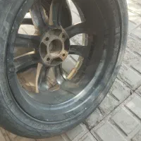 رینگ هفده با لاستیک ۵۰ درصد|قطعات یدکی و لوازم جانبی|بم, |دیوار