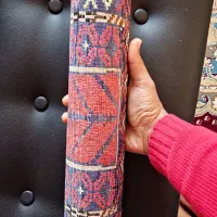 قالیچه دستباف عتیقه قدمت ۱۴۰سال فوری مفت