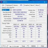 رم 64 گیگ 3200 DDR4 تیم گروپ (TeamGroup)|قطعات و لوازم جانبی رایانه|تهران, مهران|دیوار