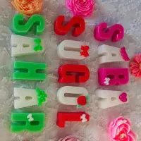 شمع حروف اسم