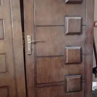 درب اتاق ام دی اف محکم با چهار چوب 4عدد