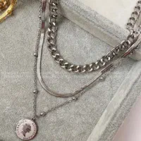 گردنبند الیزابت نقره ای