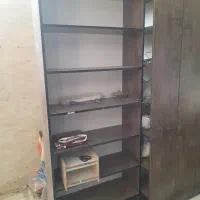 فروش قفسه چوبی و صندلی چرخدار|فروشگاه و مغازه|قم, پردیسان|دیوار