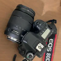 دوربین عکاسی Canoon D80 در حد نو+رم ۶۴گیگ