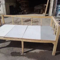 تخت سنتی ساده درحدنو،ویلایی،کافه باغی