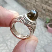 انگشتر عقیق یشم|جواهرات|خرم‌آباد, |دیوار