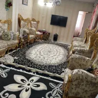 مبل استیل چوب راش 9 نفره