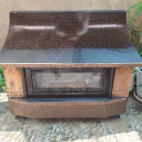 بخاری گازی طرح شومینه ای مارک آدنییس