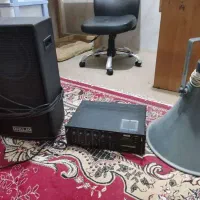 سیستم صوتی حرفهای Ahuja با اکو، اسپیکر و هورن