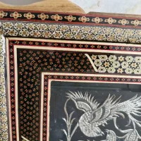 قاب ان یکاد نقره خاتم کاری