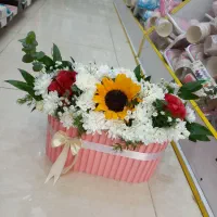 باکس گل مصنوعی و طبیعی