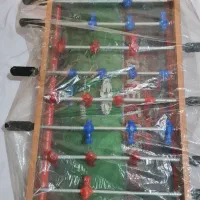 فوتبال دستی نو و با نایلون آکبند خودش  و دوتا توپ