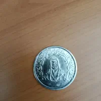 سکه قدیمی شمایل حضرت علی