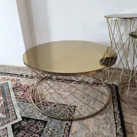 میز جلو مبلی استیل