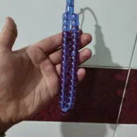 تسبیح سندلوس یاسی و بنفش رنگ فوق کلکسیونی|جواهرات|ارومیه, |دیوار