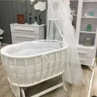 گهواره چوبی نو