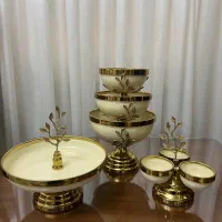 سرویس پذیرایی برنزی با کیفیت تضمین فاکتور|ظروف سرو و پذیرایی|تالش, تالش|دیوار