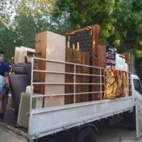 باربری حمل و نقل داخلی کیش اسباب کشی ششچرخ بزرگ