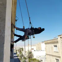 کار در ارتفاع شستشو نما آببندی نما عایق نما|خدمات پیشه و مهارت|شیراز, شهرک مطهری|دیوار