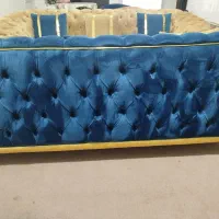 مبل هشت نفربامیزوعسلی، کاملا سالم ودرحدنو