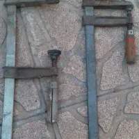 گیره پیچ دستی نجاری2عدد