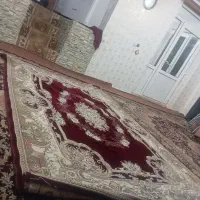 چهار عدد فرش برجسته در حد نو|فرش|قیدار, |دیوار
