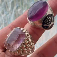 دو عدد انگشتر نقره